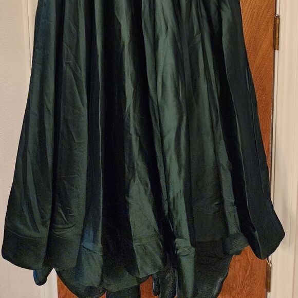 La Femma Strapless Slit Satin Ballgown - Picture 7 of 7